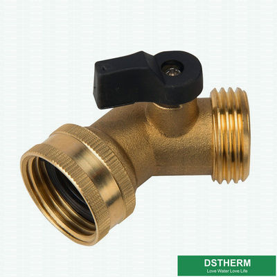 Le tuyau adapté aux besoins du client de tuyau d'arrosage a coupé la valve coupée de tuyau d'admission de l'eau de jardin de valve de robinet du tuyau un de connecteur commun de manières
