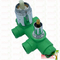 Les manières adaptées aux besoins du client de la valve de douche de mélangeur de PPR cinq arrosent la valve carrée de couverture
