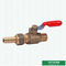 Le robinet à tournant sphérique fournisseur de l'eau de Valves Fire Hydrant de sapeur-pompier a adapté le robinet aux besoins du client à tournant sphérique en laiton forgé