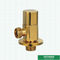 Conception populaire d'angle des accessoires PN25 CW617N de pièce de douche de valve de couleur en laiton d'or