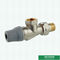 Type plus lourd adapté aux besoins du client valve hommes-femmes de radiateur de Grey Classic Heating Brass Thermostatic de coude des syndicats