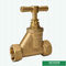 Vissez un type plus lourd valve forgée en laiton de robinet d'arrêt de garnitures de tuyau de tuyau d'arrosage