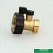 Le tuyau adapté aux besoins du client de tuyau d'arrosage a coupé le laiton de jardin de valve un connecteur de tuyau de l'eau de manière