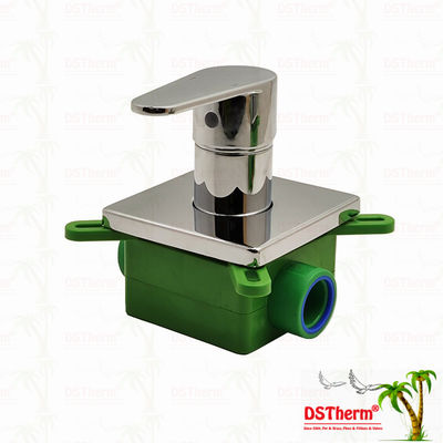 Robinet de douche mitigeur 3 voies PPR chromé 20mm 25mm