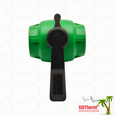 Ventilateur à bille à débit rapide à forage complet PPR avec cartouche en laiton pour tuyau PPR 20-63MM personnalisable