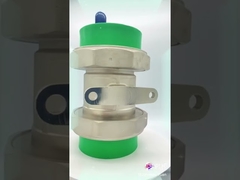 robinet à tournant sphérique des syndicats de double de 90mm PPR PN25 anticorrosion