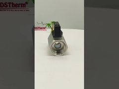 Ventilateur à bille mini platé au nickel pour système de plomberie 1/2 