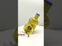 Valve de verrouillage en laiton pour système de plomberie Résistance à la corrosion Taille personnalisée