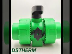 Le robinet à tournant sphérique verrouillable PPR empêche les fuites et le desserrage