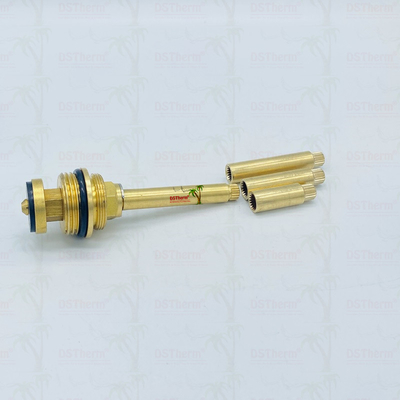 Cartouche de soupape chromée avec manche d'extension 1/2" - 1" Taille personnalisée