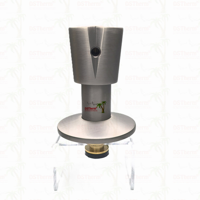 Ventilateur d'arrêt revêtu de couleur dorée partie supérieure poignée ronde avec cartouche de vanne à verrouillage latéral avec différentes poignées