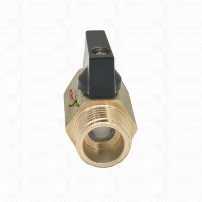 Ventilateur à bille en laiton femelle et mâle pour système de plomberie 1/2' résistance à la corrosion