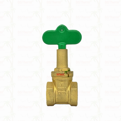Valve de verrouillage en laiton pour système de plomberie Résistance à la corrosion Taille personnalisée