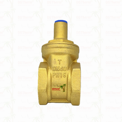 Valve de verrouillage en laiton pour système de plomberie Résistance à la corrosion Taille personnalisée