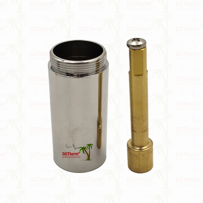 Brass / chrome plaqué soupape extension de la tige cartouche de manche d' extension Taille personnalisée