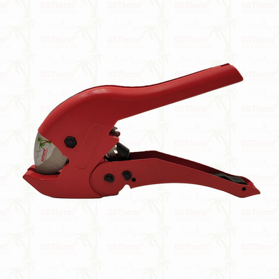 Coupeuse de tuyaux en plastique rouge Coupeuse PPR ISO9001 DIN8077/8078 20-40MM