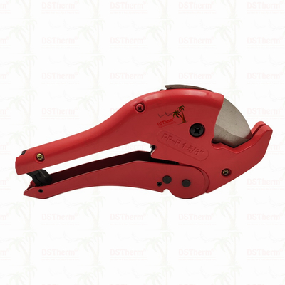 Coupeuse de tuyaux en plastique rouge Coupeuse PPR ISO9001 DIN8077/8078 20-40MM