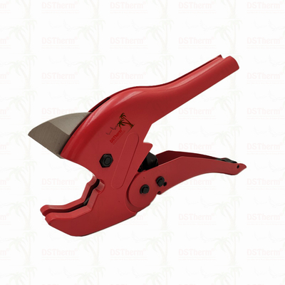 Coupeuse de tuyaux en plastique rouge Coupeuse PPR ISO9001 DIN8077/8078 20-40MM