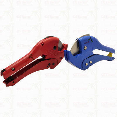Coupeuse de tuyaux en plastique rouge Coupeuse PPR ISO9001 DIN8077/8078 20-40MM