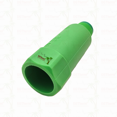 Bouchon de tuyau PPR Bouchon de test PPR Bouchon long Couleur/Logo personnalisé 1/2" 3/4"