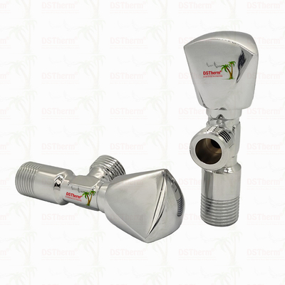 Ventilateur d'angle chromé de conception traditionnelle assurée