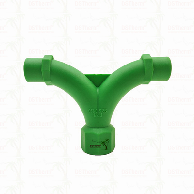 PPR Type Y Tee Pour système de tuyauterie S2.5 Haute durabilité Modèle sud-américain personnalisé