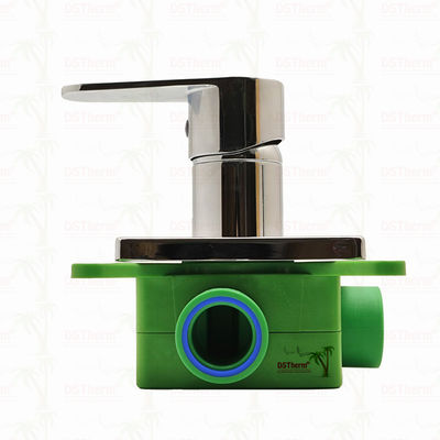 Robinet de douche mitigeur 3 voies PPR chromé 20mm 25mm