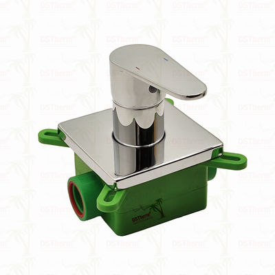 Robinet de douche mitigeur 3 voies PPR chromé 20mm 25mm