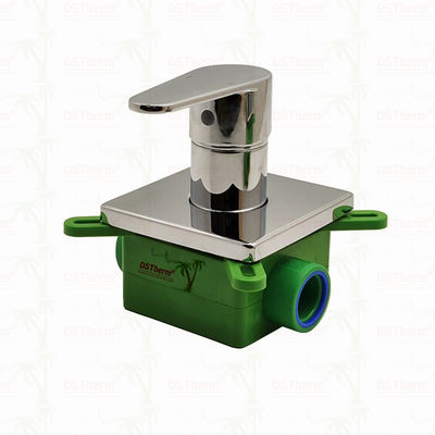 Robinet de douche mitigeur 3 voies PPR chromé 20mm 25mm