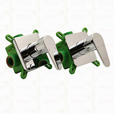 Robinet de douche mitigeur 3 voies PPR chromé 20mm 25mm