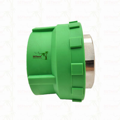 PPR Femme couplage fileté en plastique raccords de tuyaux PPR 75 * 2 1/2 " Taille personnalisée