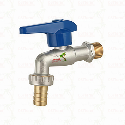Robinet universel classique en aluminium de taille moyenne, robinet à double sortie, robinet en laiton 1/2"*3/4"*3/4"