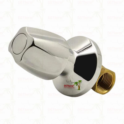 Ventilateur d'arrêt en laiton chromé Ventilateur mondial de style sud-américain A 1/2 "-1"