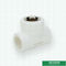 Taille filetée femelle Iso9001 de pièce en t de techniques de Ppr de tuyau de garnitures blanches disponibles d'accessoires