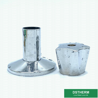 Plum Blossom Chrome Plated Handle pour les cartouches en laiton de valve
