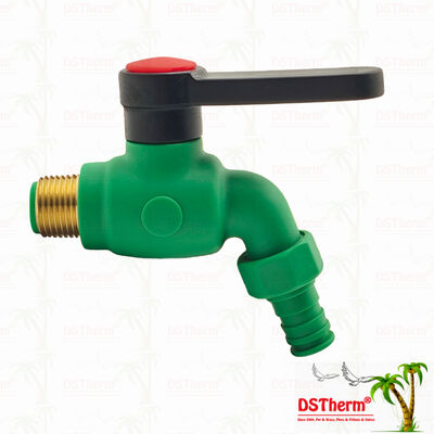 PPR Bibcocks évier à eau robinet robinet d'eau évier personnalisé couleur 1/2 